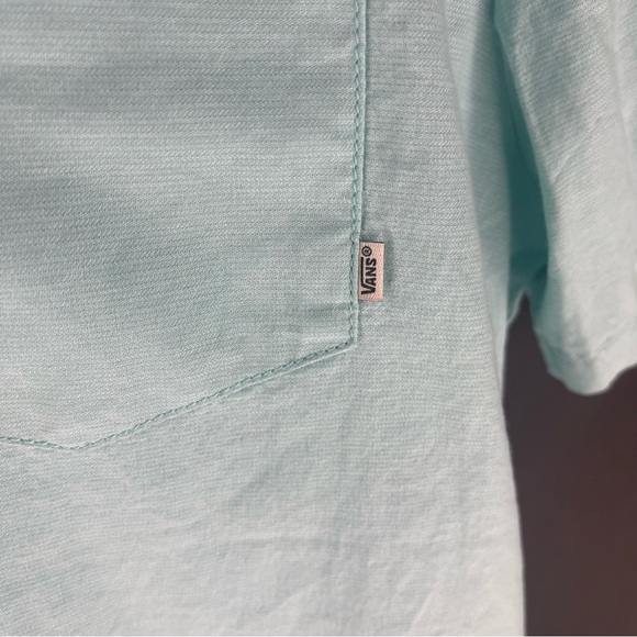 Vans Men’s Green Button Shirt M - Picture 2 of 5